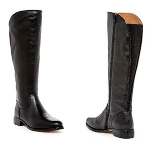 Corso Como Richie Black Leather Riding Boot